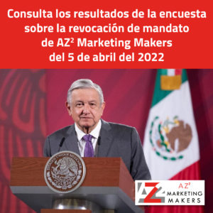 Resultados encuesta Revocación de Mandato de AZ2 Marketing Makers